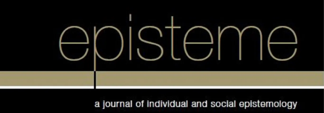 Cover image of the journal Episteme